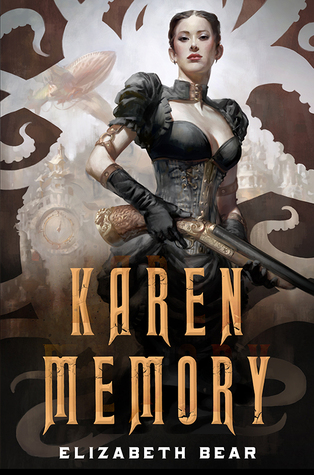 Cover of Elizabeth Bear's "Karen Memory."