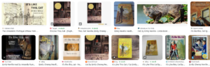 Screenshot of a Google images search for "It's Like This, Cat." It shows a variety of covers in different art styles, seven in all.